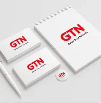 GTNの筆記具を並べた画像